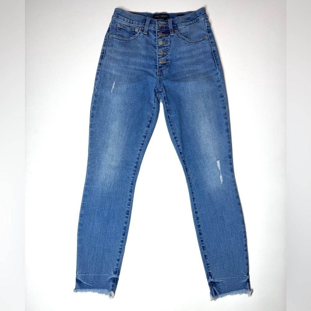 Lucky Brand Women's High Rise Bridgette Skinny Jeans Size- 6/28 Ankle